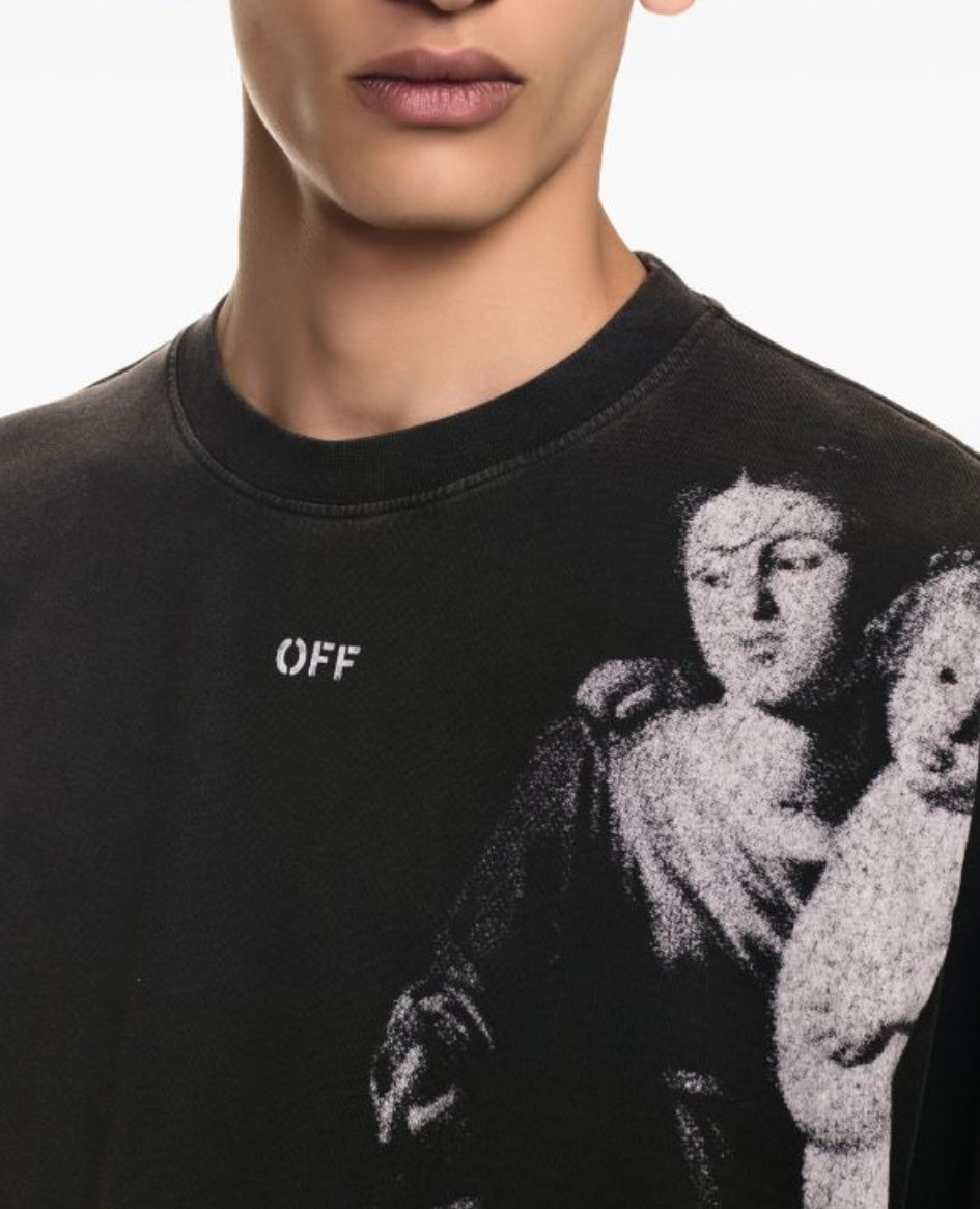 Off-White Blurred Mary “Black” skate T-Shirt