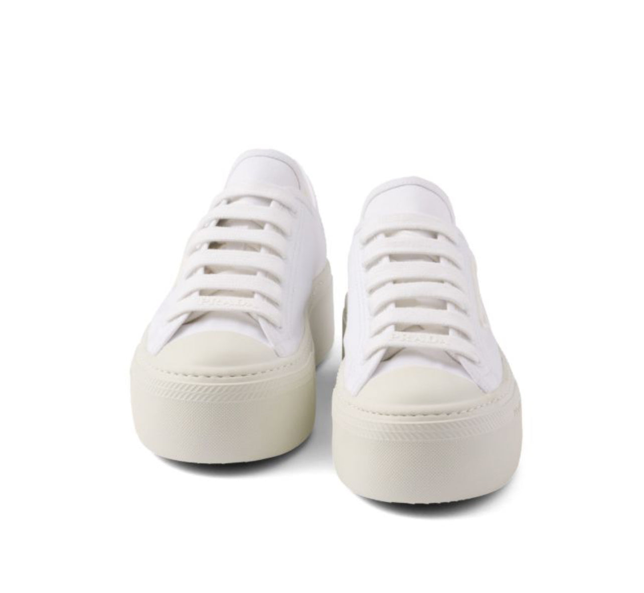 Prada lace-up sneakers “white”