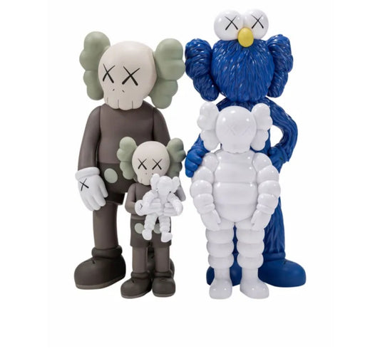 Kaws "Holiday: Hong Kong" plush set