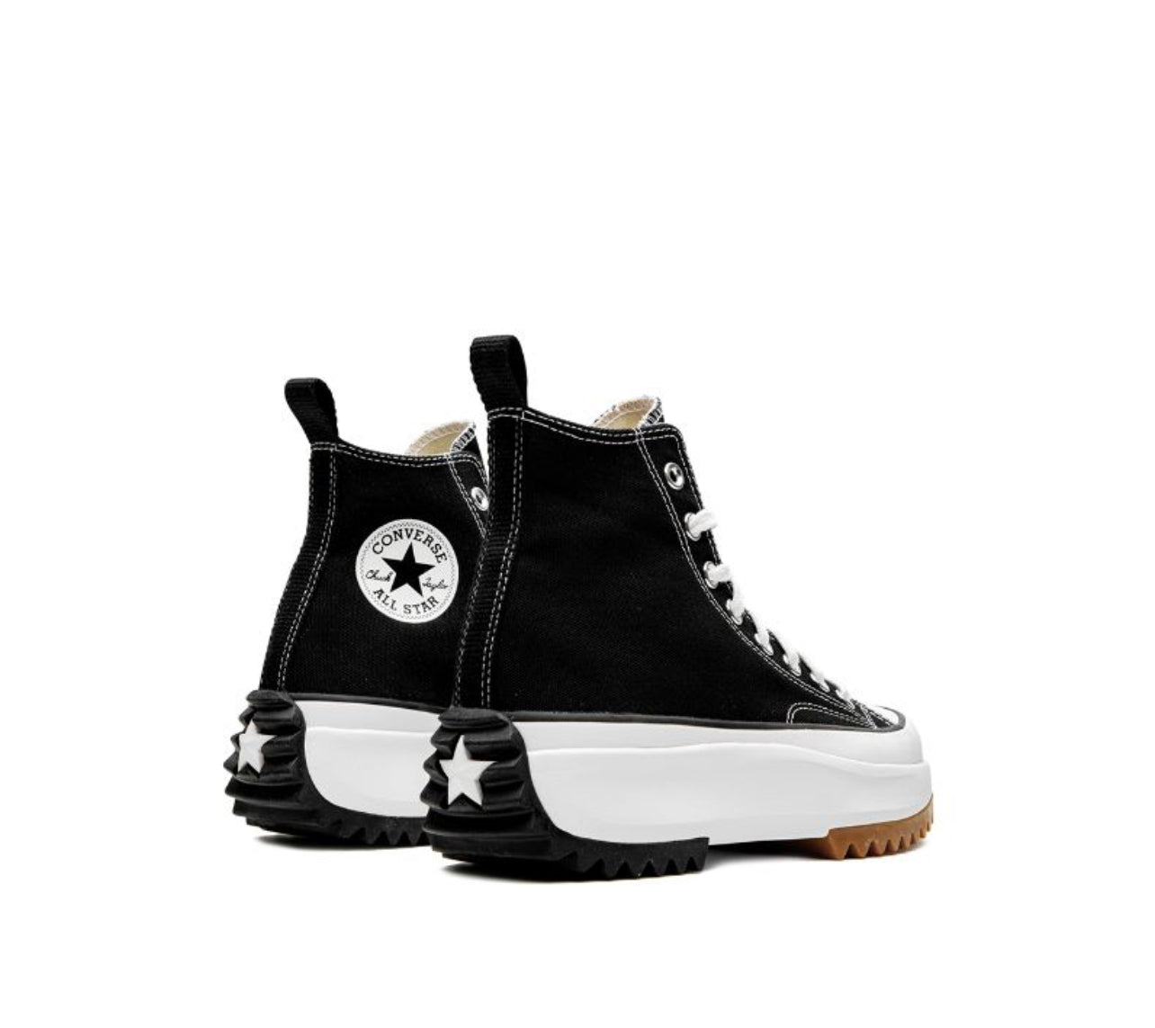 Converse Run Star Hike Hi "Black/White"