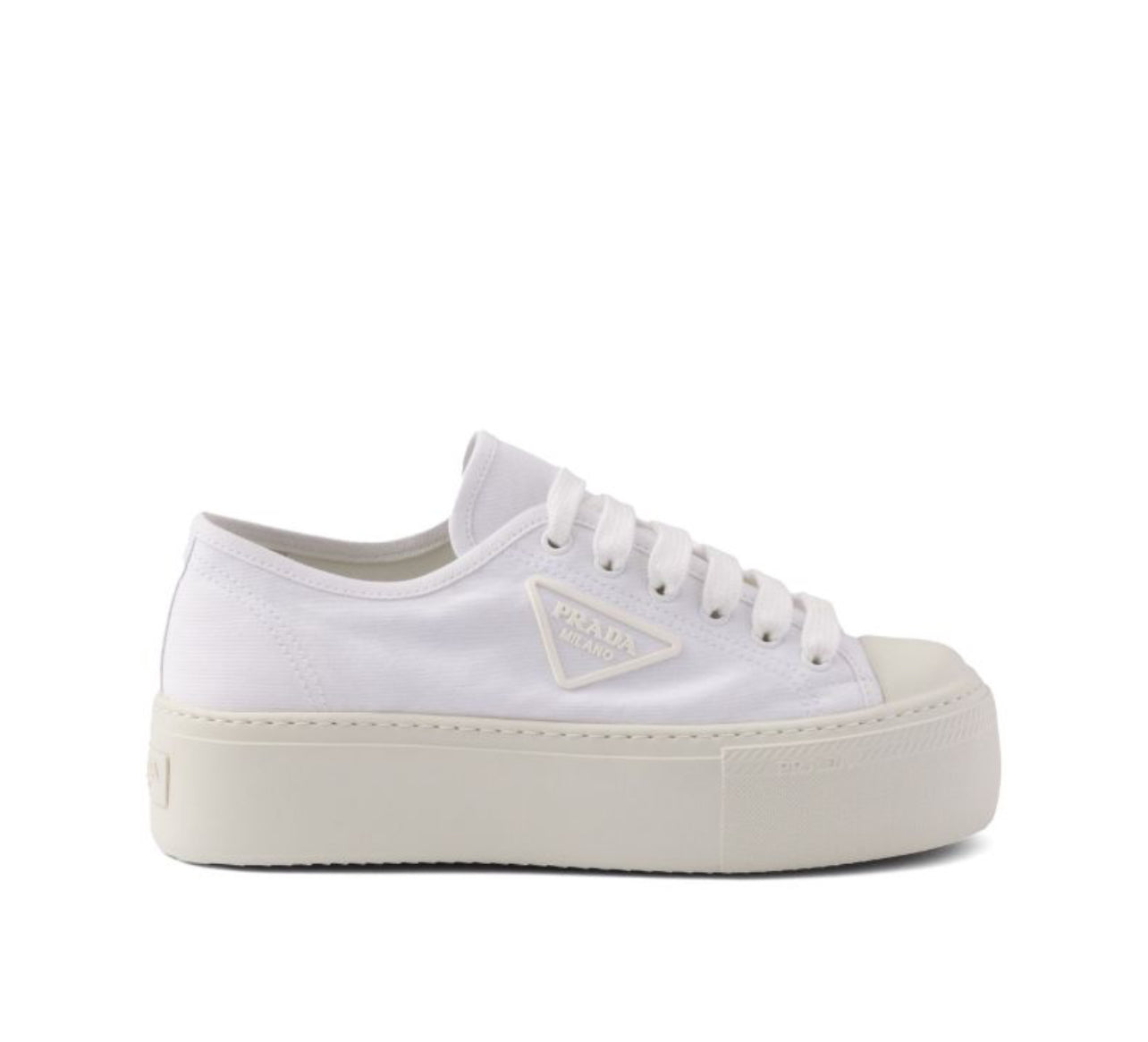 Prada lace-up sneakers “white”