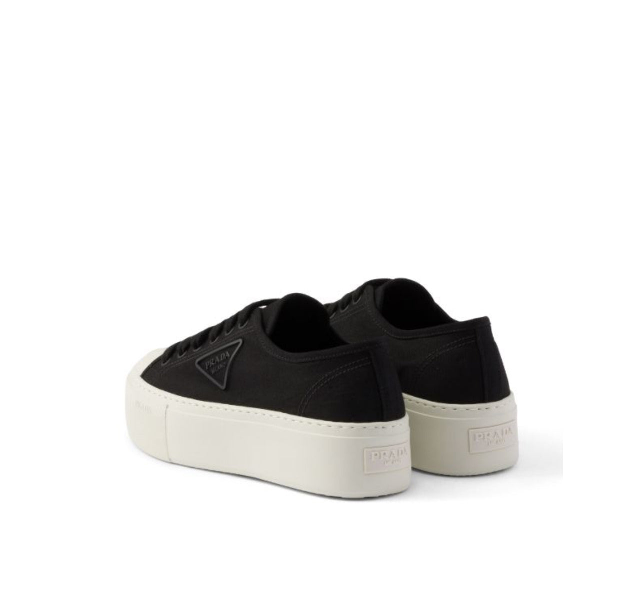 Prada lace-up sneakers “Black”