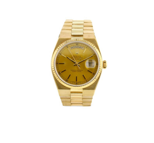 Rolex Gold Watch 1983 pre-owned Oysterquartz